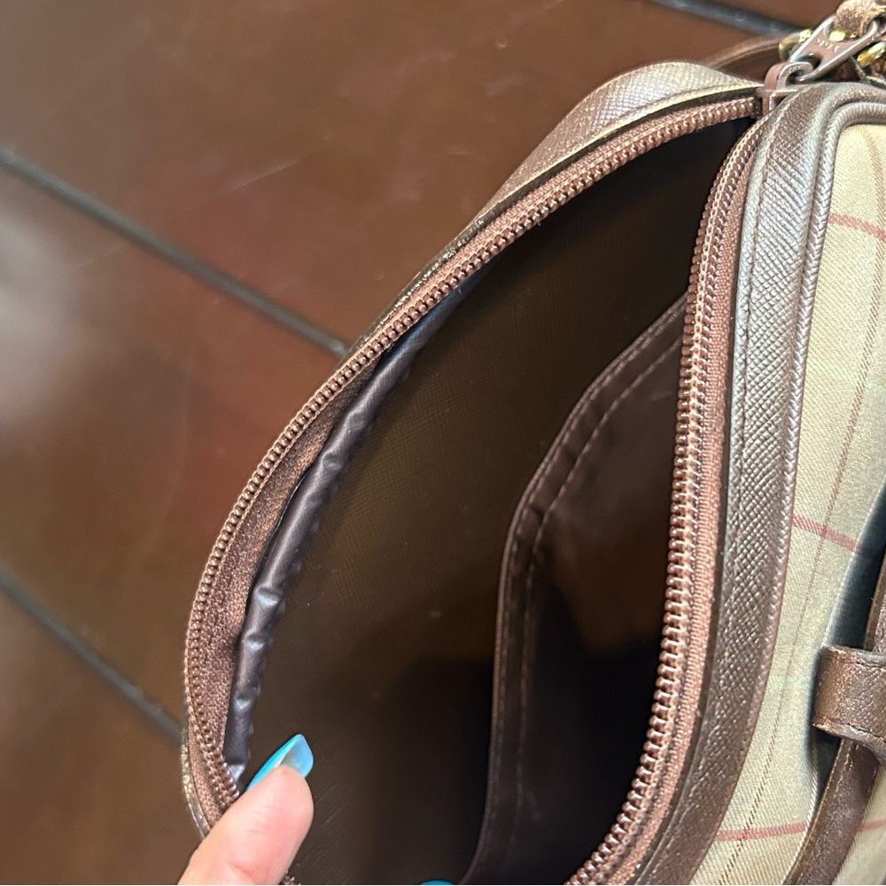 Burberrys Tan Plaid Crossbody - Picture 16 of 17